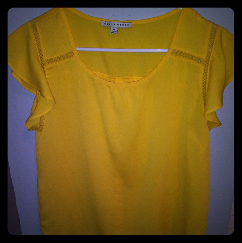 Polyester blouse